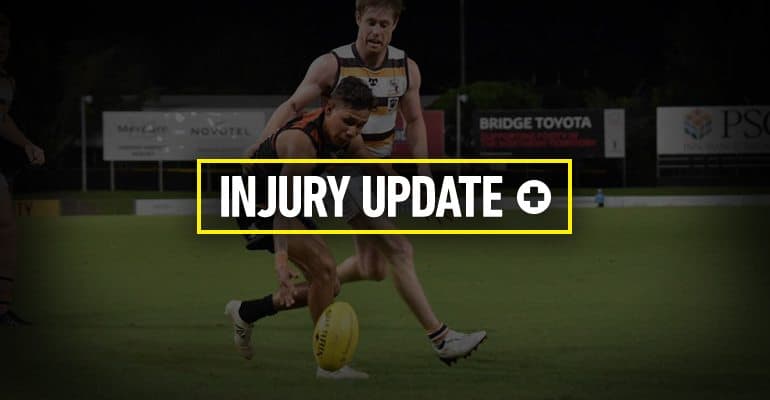 Round 2 Injury Update