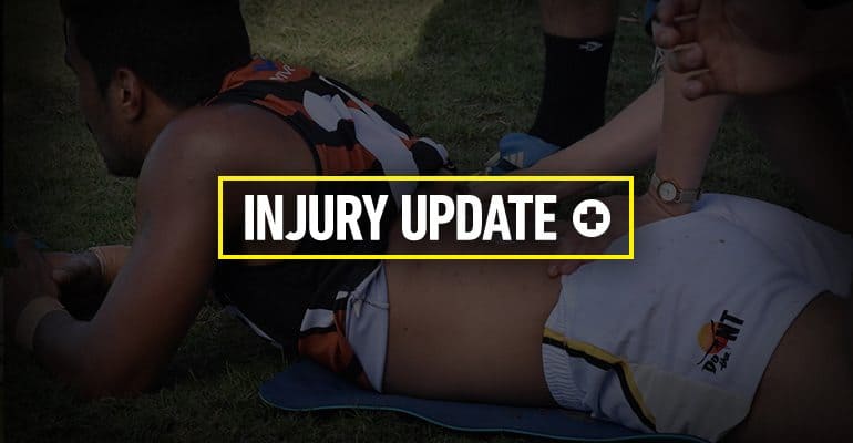 Injury update for Round 5
