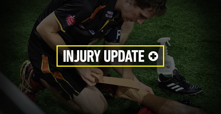Injury Update Round 10