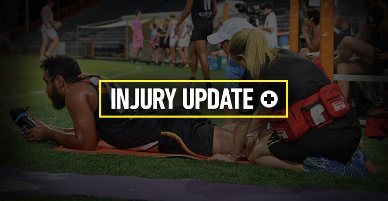Injury Update for Round 7