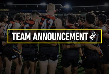Team Announcement Round 8