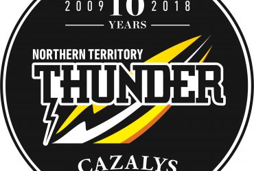 Ten year NT Thunder logo