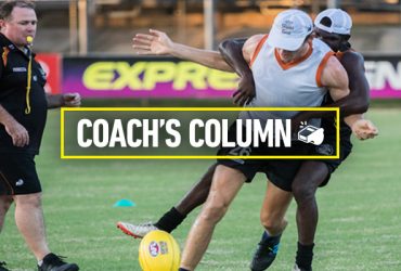 Round 1 2018 Coach's column
