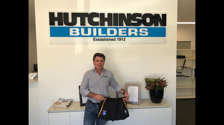Hutchinson Builders are backing us in