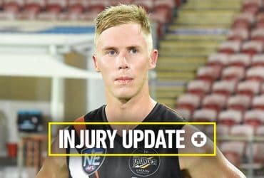 Sam Dyke on the injury radar